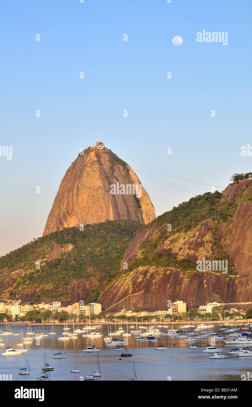 Zuckerhut, Pão de Açúcar, Rio De Janeiro, Brasilien, Südamerika Stockfoto