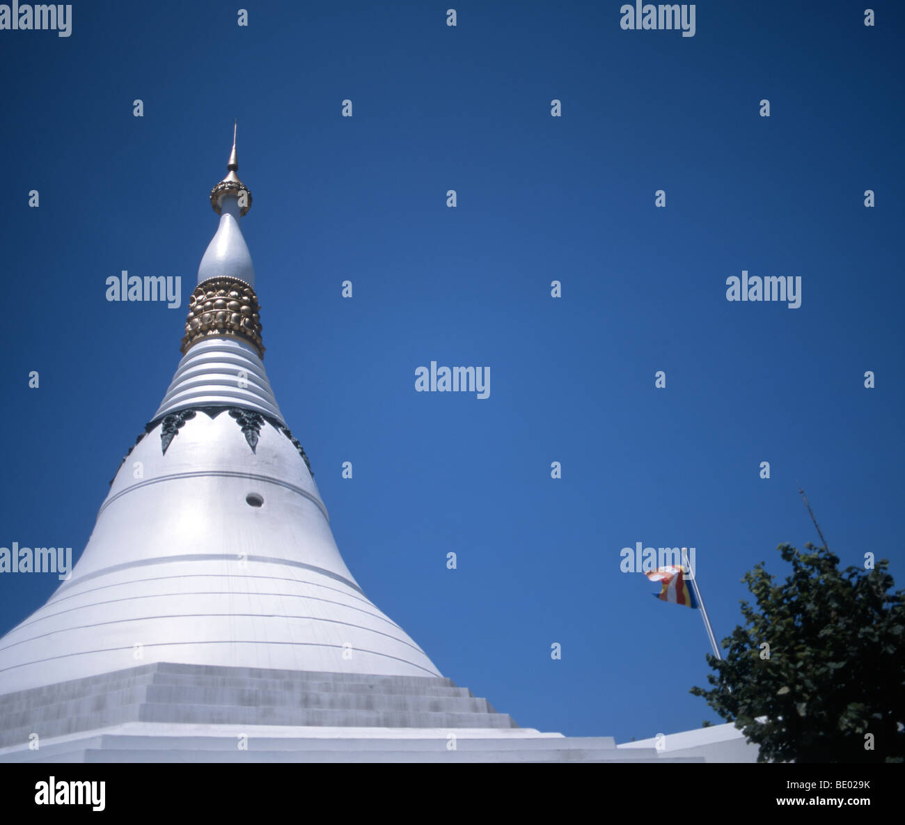 Denkmal für den Krieg tot von Myanmar / Birma während des zweiten Weltkriegs an der Spitze des Mt Bizan, Tokuhshima Stadt. Stockfoto