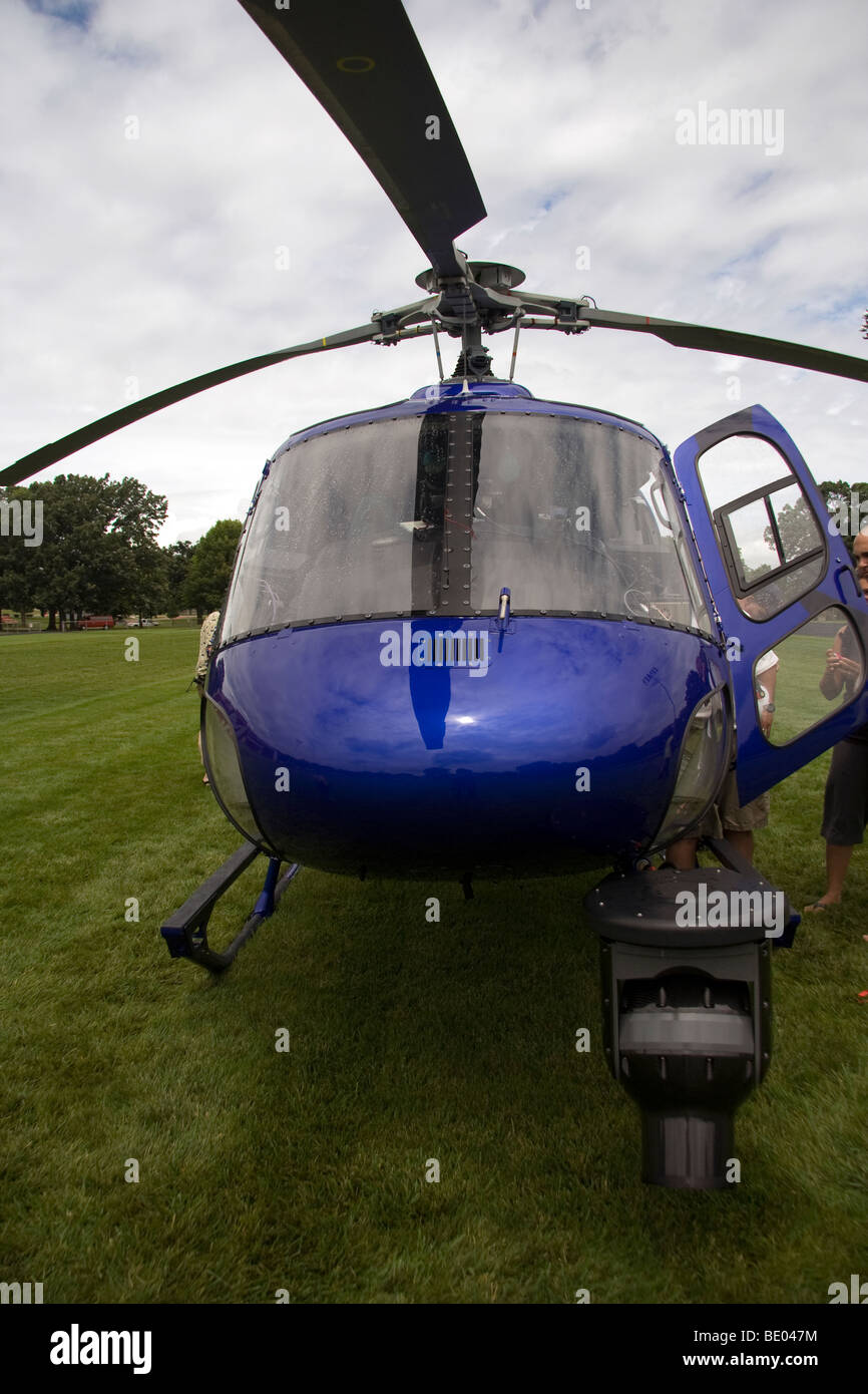 ABC 7 News-Helikopter.  Die 2009 Chicagoland Einsatzfahrzeug zeigen. Stockfoto