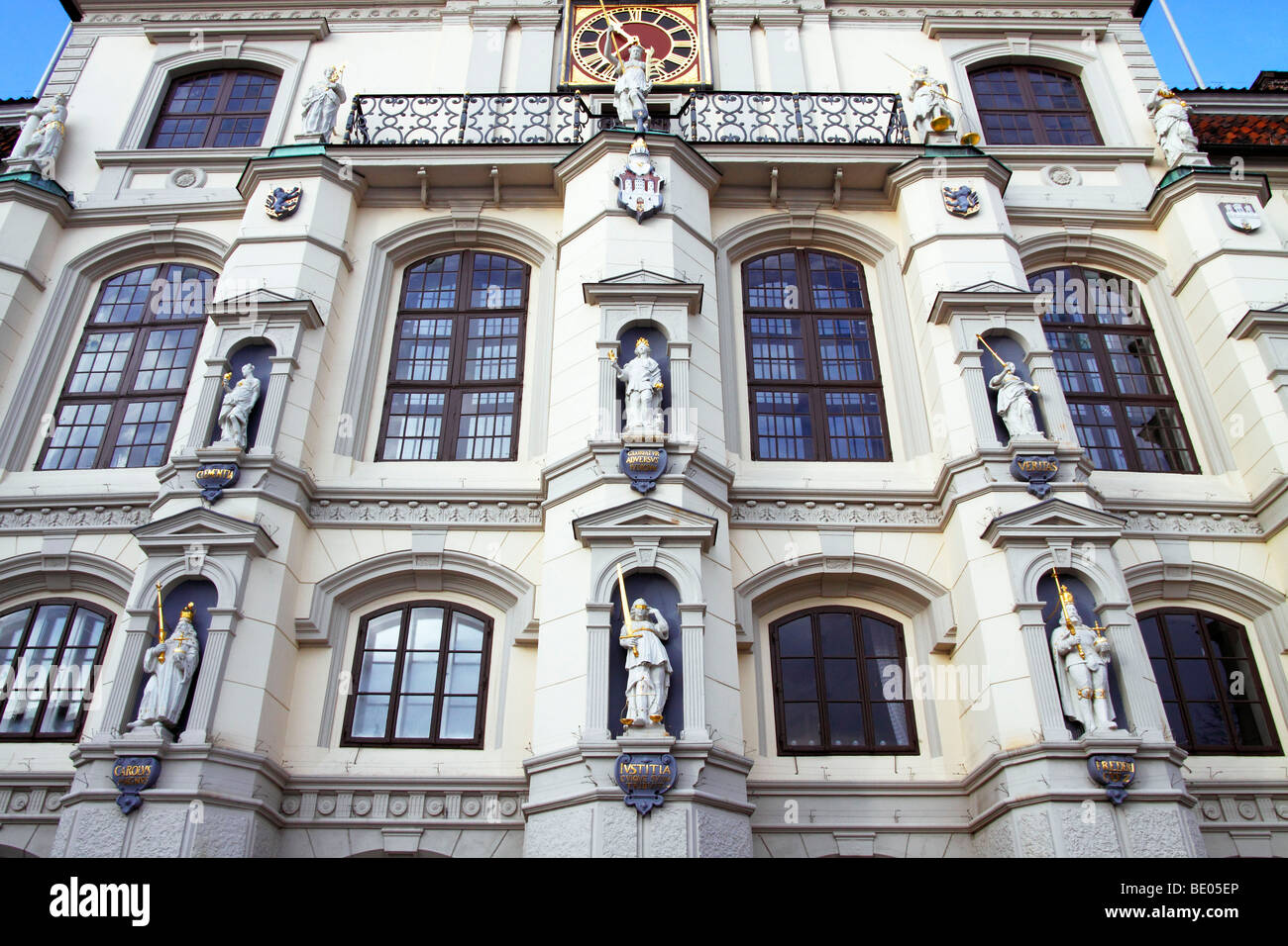 Rathaus / Lüneburg Stockfoto