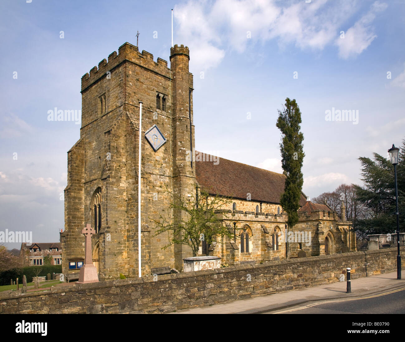 Str. Marys Kirche, Battle, East Sussex, England Stockfoto