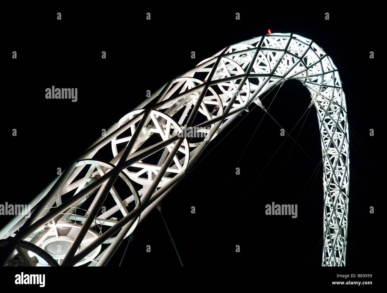 Wembley Stadion Arch in London England Stockfoto