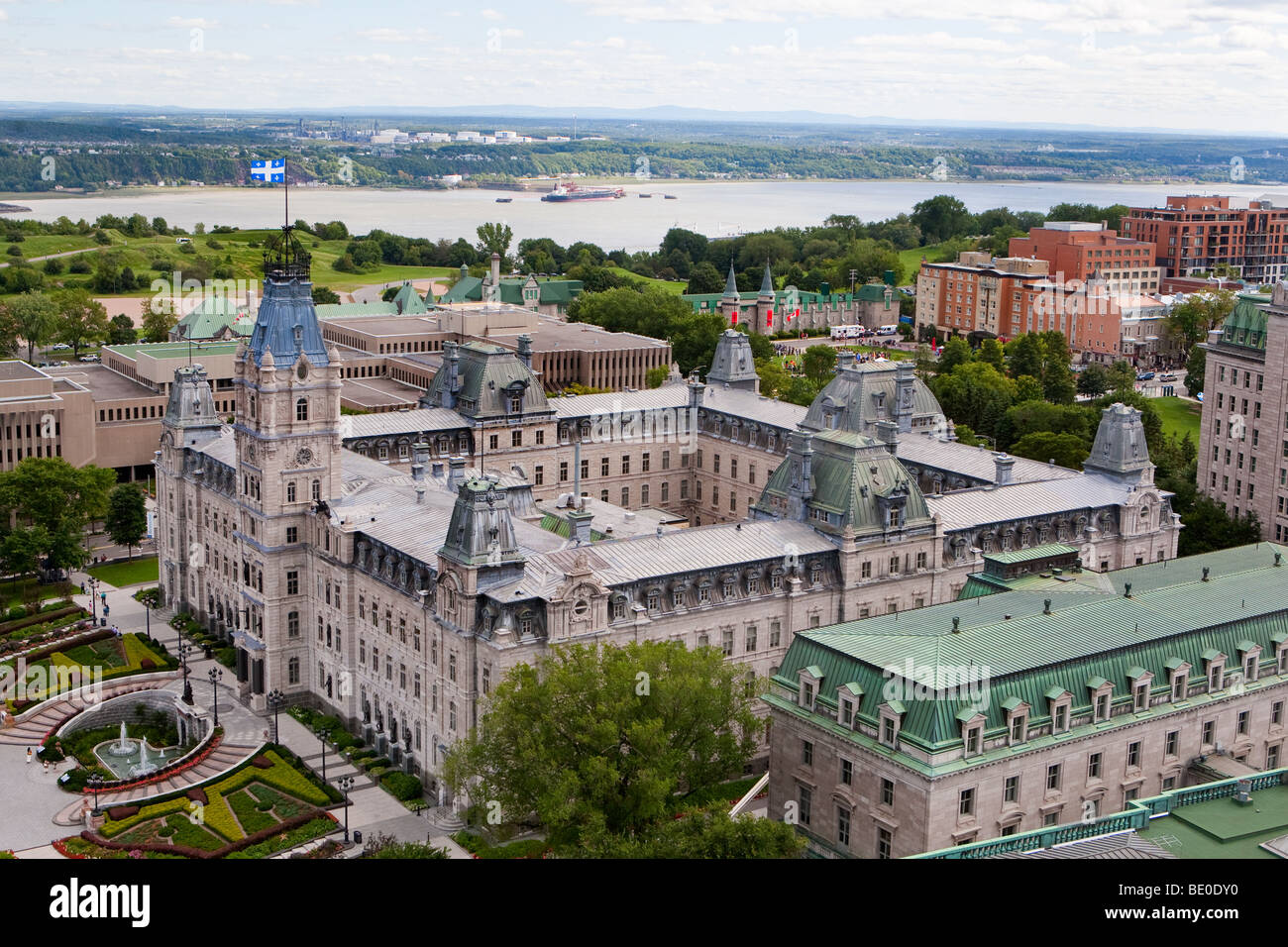 Der Nationale Nationalversammlung (National Assembly) sieht in Québec (Stadt) Stockfoto