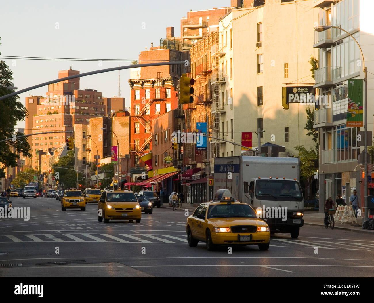 Avenue of the Americas (Sixth Avenue) Greenwich Village, New York City USA Stockfoto