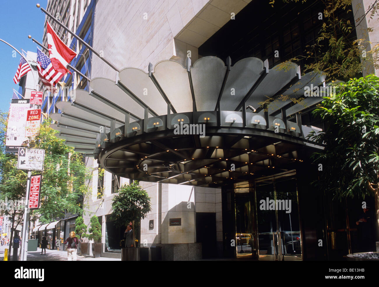 USA NewYork das Four Seasons Hotel New York City NYC Stockfoto