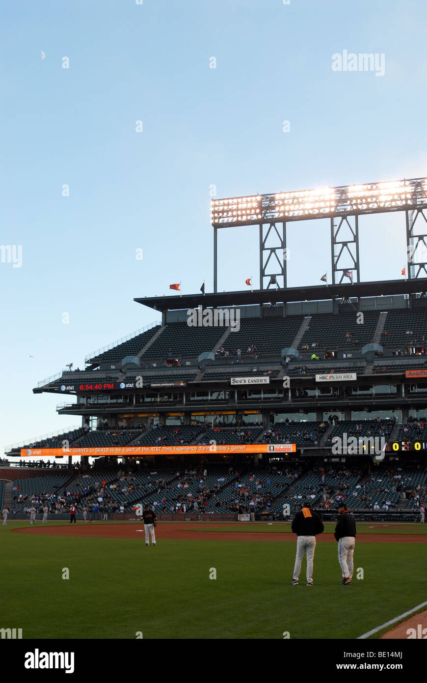 AT&T Park Stockfoto