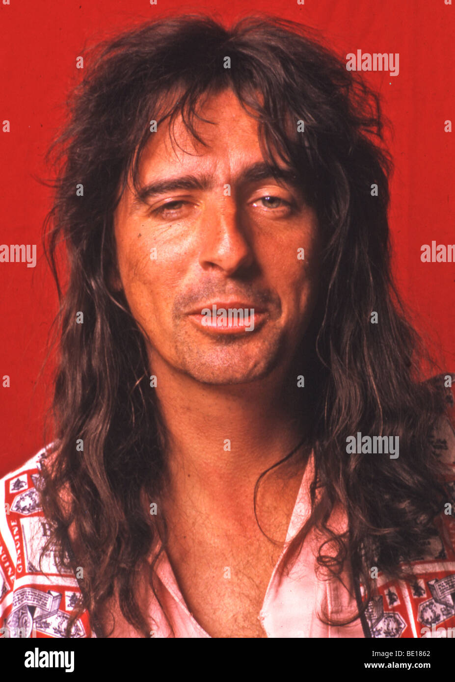 ALICE COOPER - US-Rock-Musiker über 1978 Stockfoto
