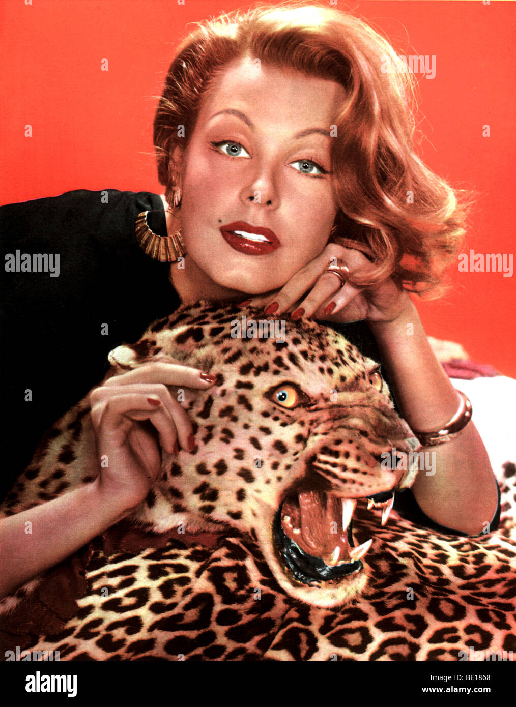 ARLENE DAHL - US-Schauspielerin über 1955 Stockfoto