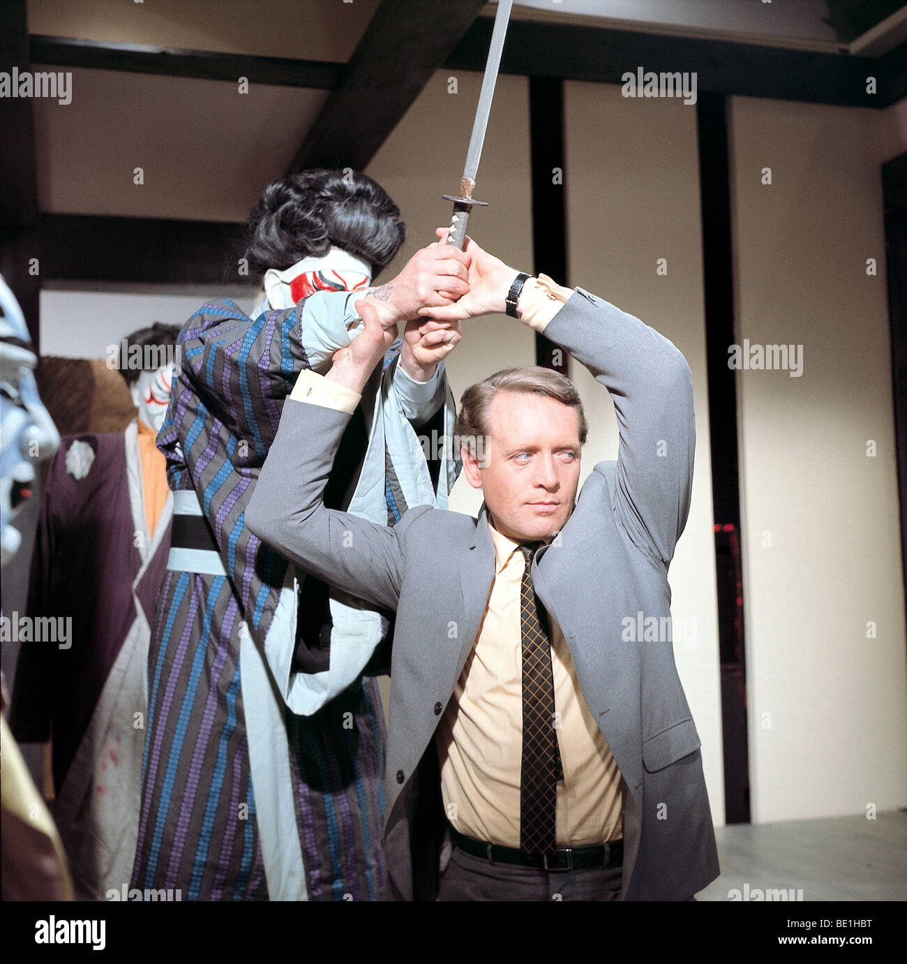 Gefahr Mann UK TV Serie 1960-68 mit Patrick McGoohan als Geheimagent John Drake Stockfoto