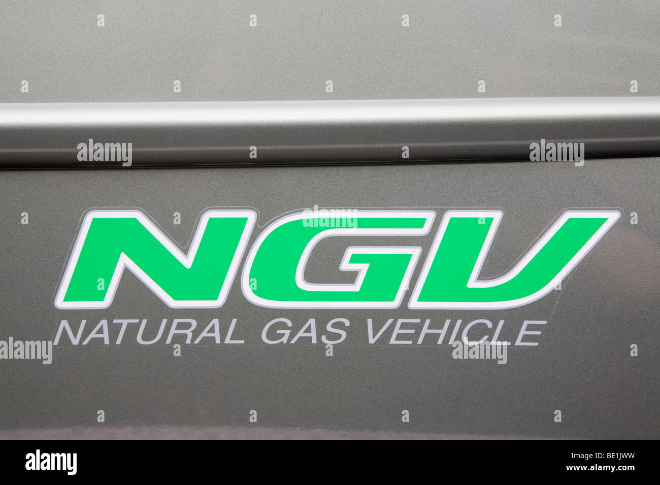 Natural Gas Vehicle (NGV) Honda Civic Auto (komprimiert CNG Erdgas Kraftstoff). Palo Alto, Kalifornien, USA Stockfoto