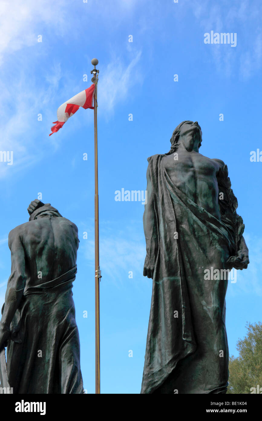 Kriegerdenkmal, Stratford, Ontario, Kanada Stockfoto