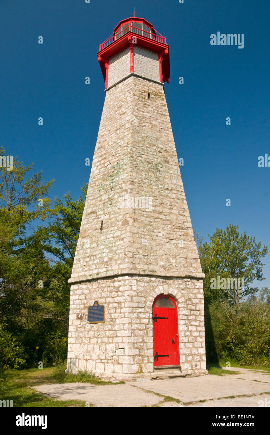 Gibraltar Point Lighthouse, Toronto Island Park, Toronto, Ontario, Kanada, Nordamerika Stockfoto