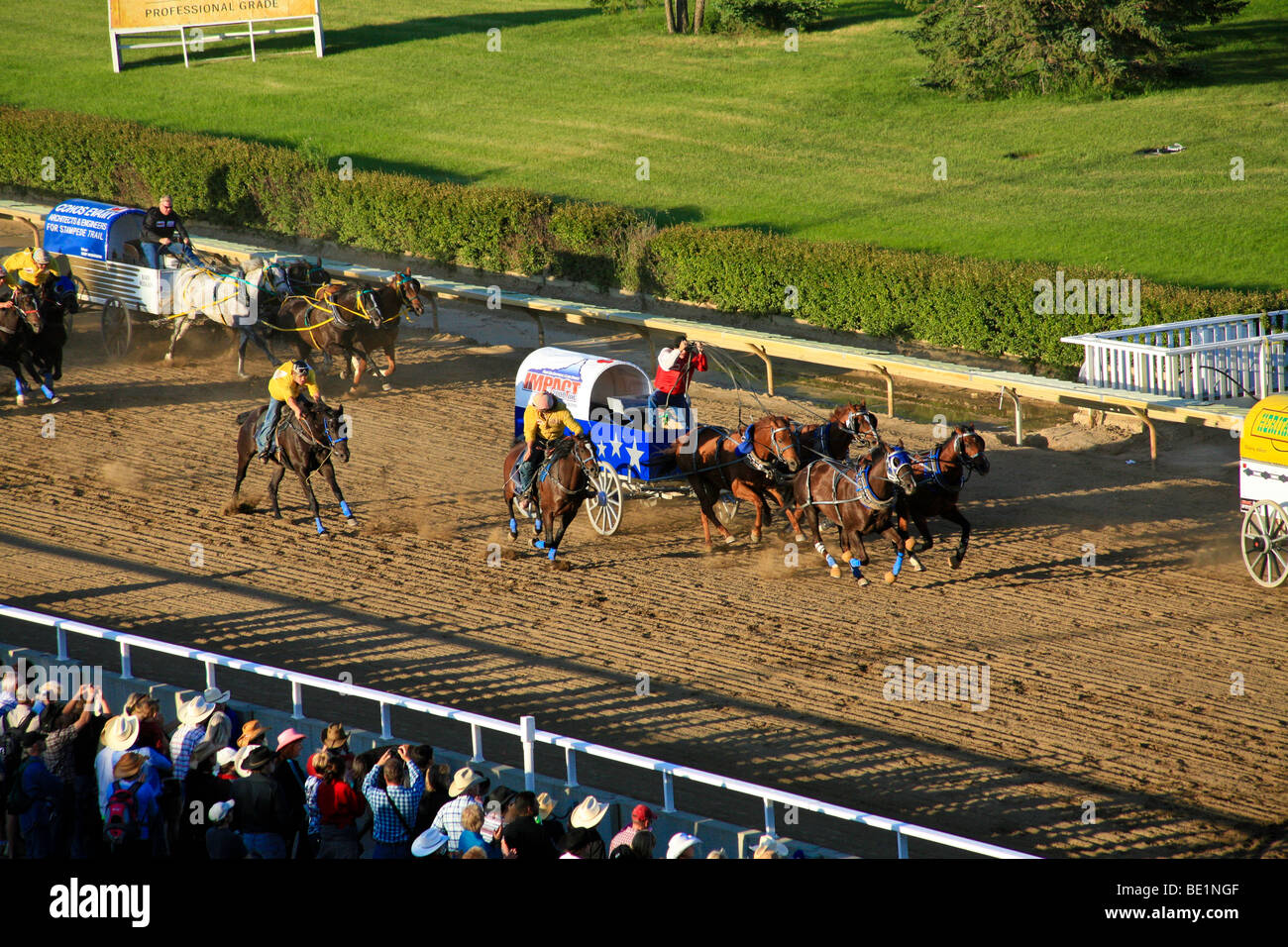 Calgary Stampede in Calgary; Alberta; Westkanada; Kanada; Nord-Amerika Stockfoto