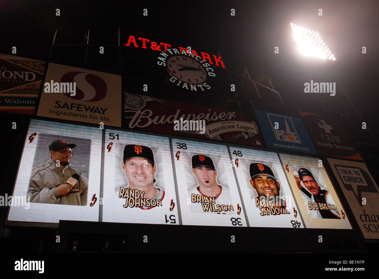 AT&T Park Stockfoto