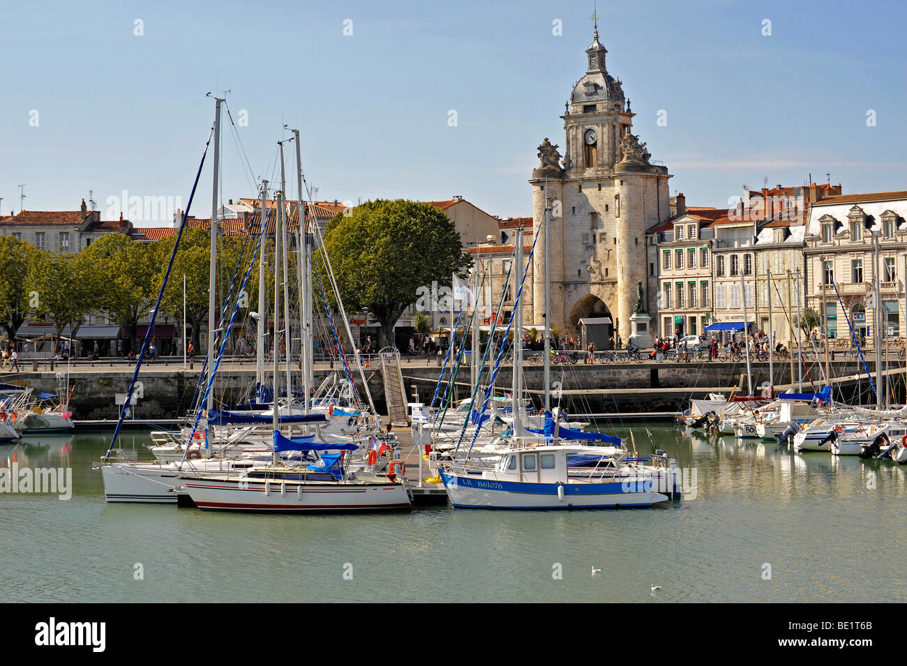 Alten Hafen von La Rochelle, Frankreich Stockfoto