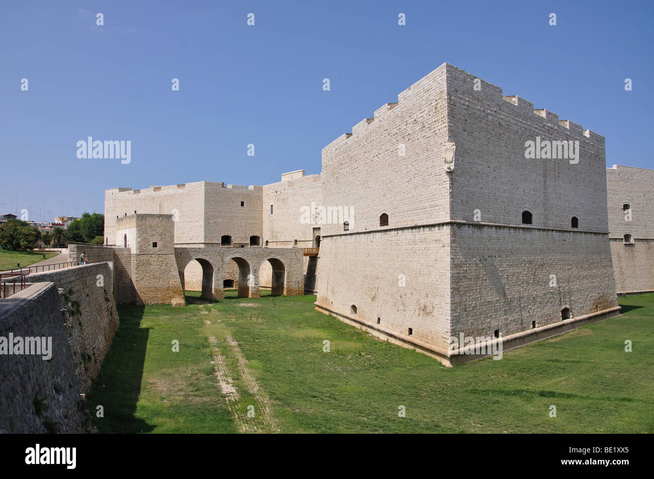 Castello Svevo, Barletta, Provinz Barletta-Andria-Trani, Apulien Region, Italien Stockfoto