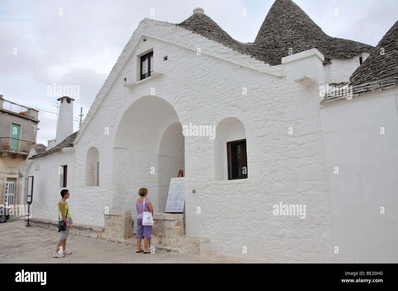 Trullo Savrano, Alberobello, Provinz Bari, Apulien Region, Italien Stockfoto