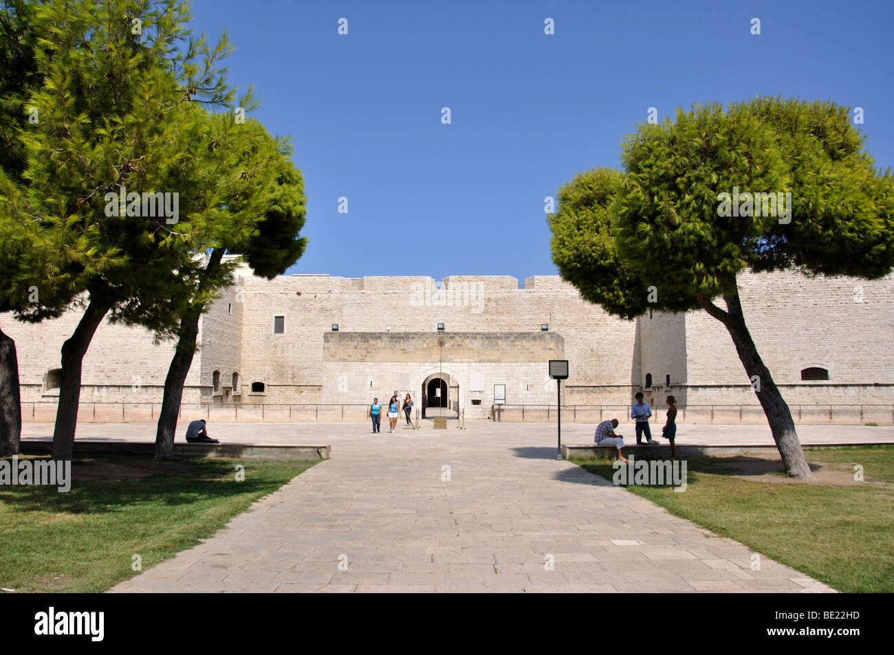 Castello Svevo, Barletta, Provinz Barletta-Andria-Trani, Apulien Region, Italien Stockfoto