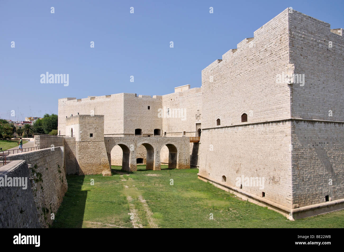 Castello Svevo, Barletta, Provinz Barletta-Andria-Trani, Apulien Region, Italien Stockfoto