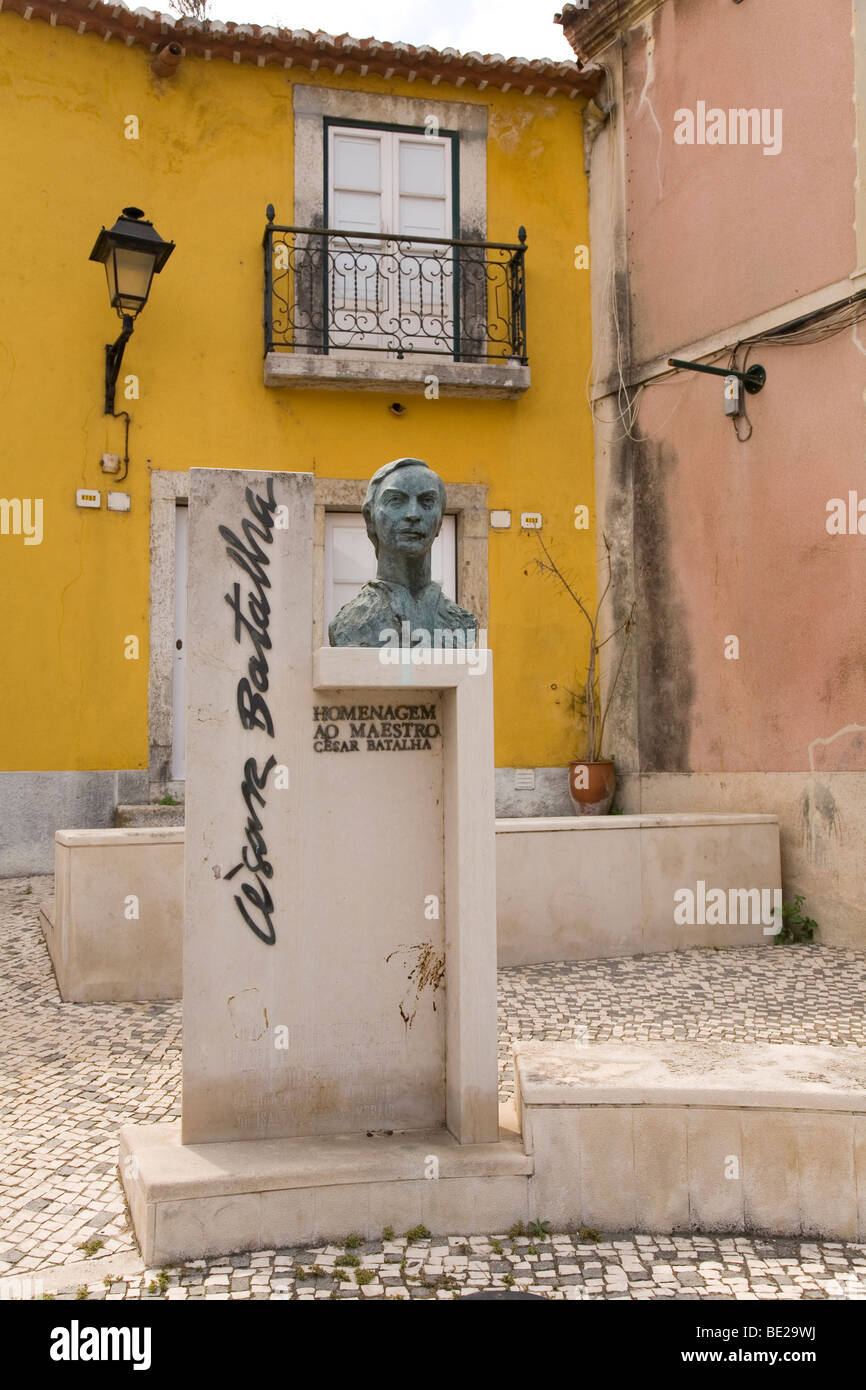Eine Szene aus der Stadt Oeiras in der Nähe von Lissabon in Portugal. Stockfoto