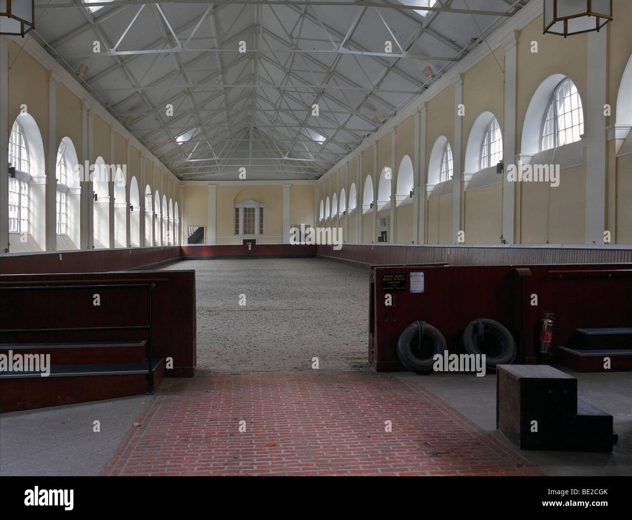 Die Royal Mews, Buckingham Palace, London, England, UK. Stockfoto