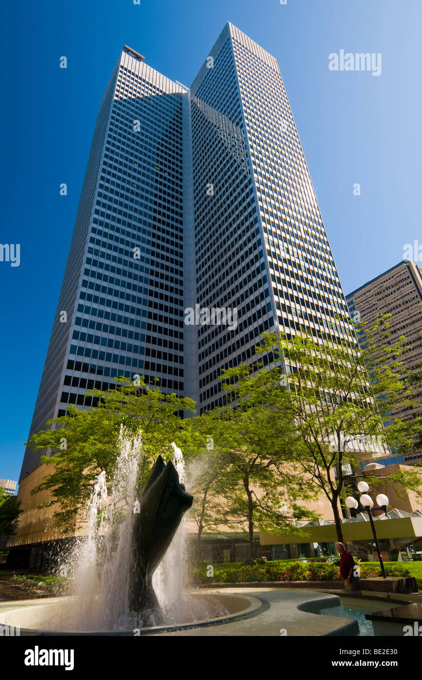 Place Ville Marie Innenstadt von Montreal Stockfoto