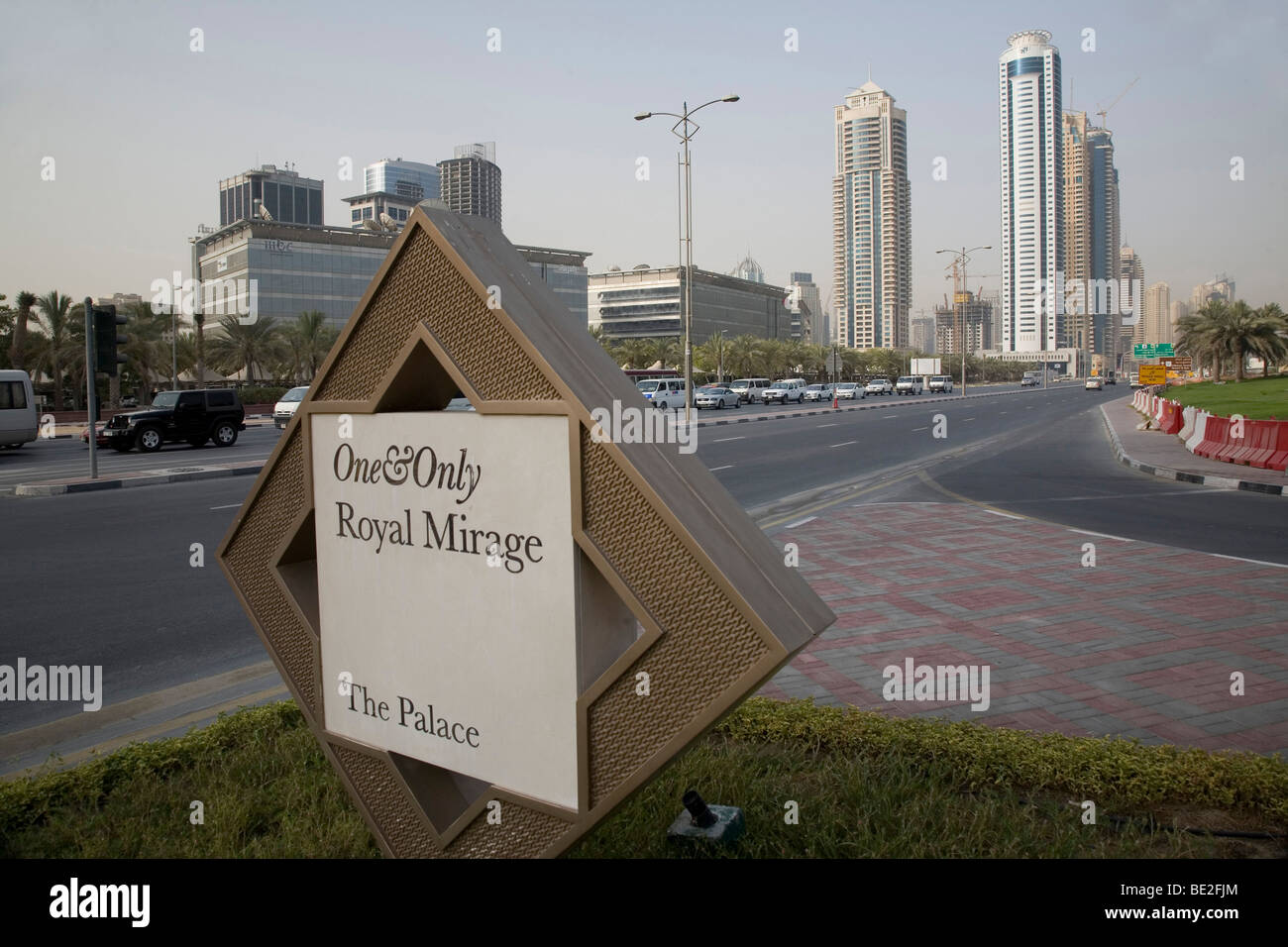Royal Mirage Hotel Dubai VAE Naher Osten Stockfoto