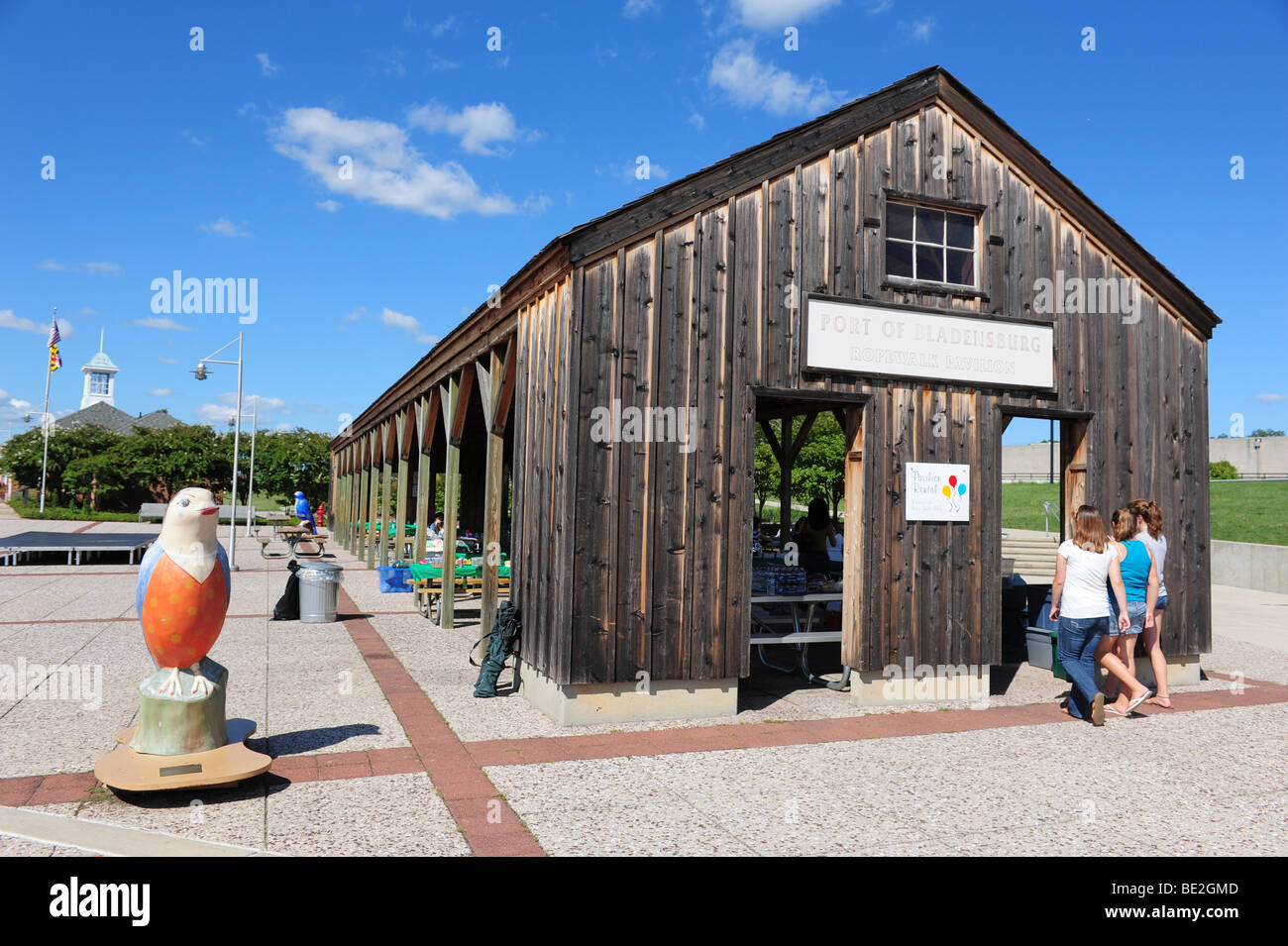 USA-Maryland Bladensburg Anacostia River Waterfront Park-Prince George's county Stockfoto