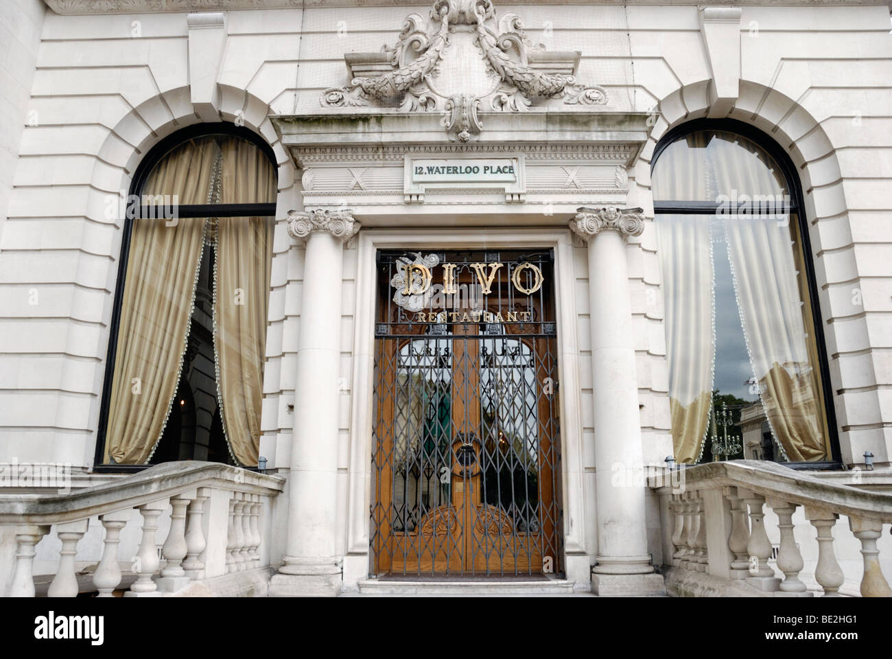 Divo-Restaurant und Bar in Waterloo Place, London, England Stockfoto