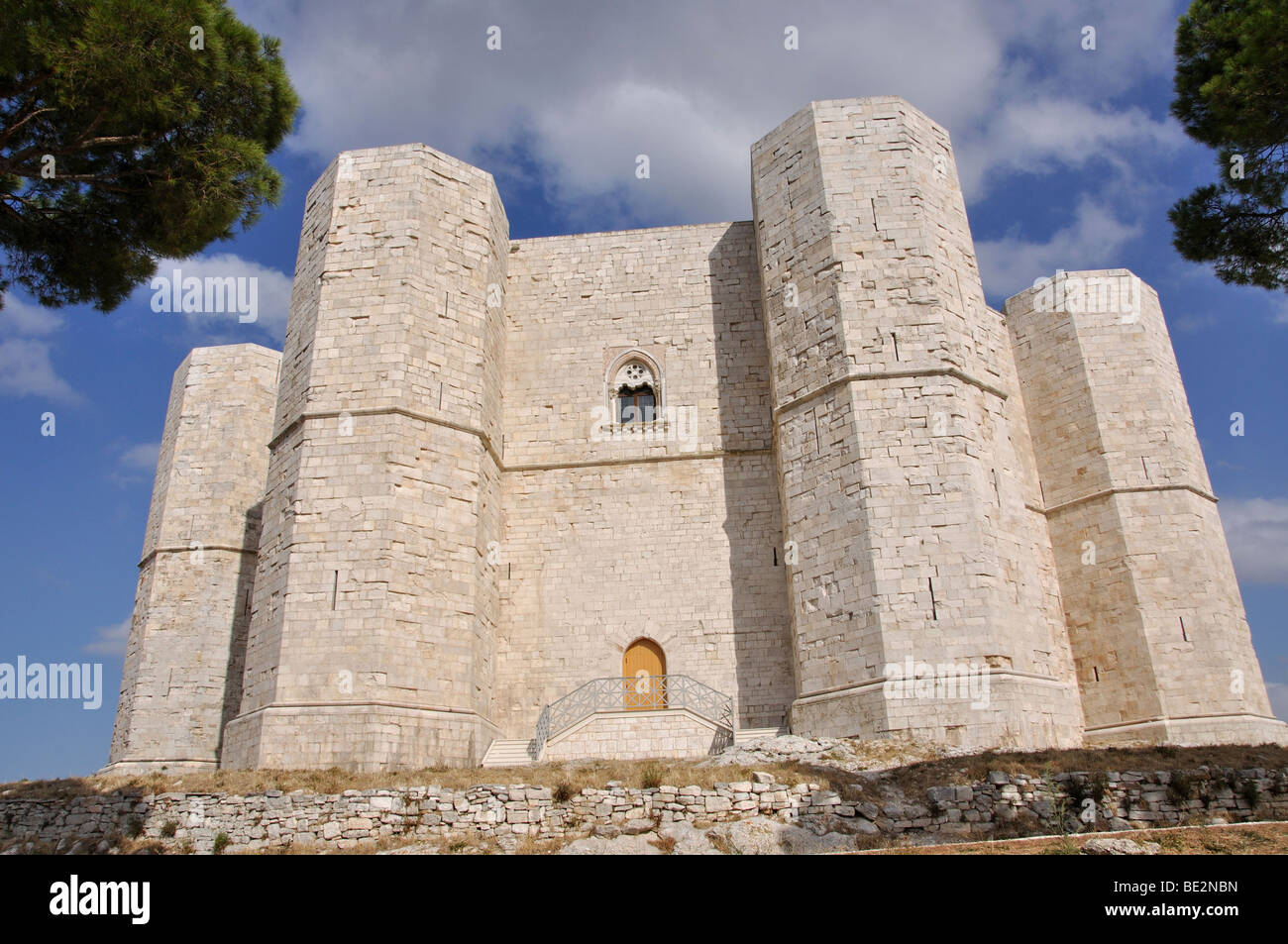 13. Jahrhundert Castel del Monte, Andria, Provinz Barletta-Andria-Trani, Apulien Region, Italien Stockfoto