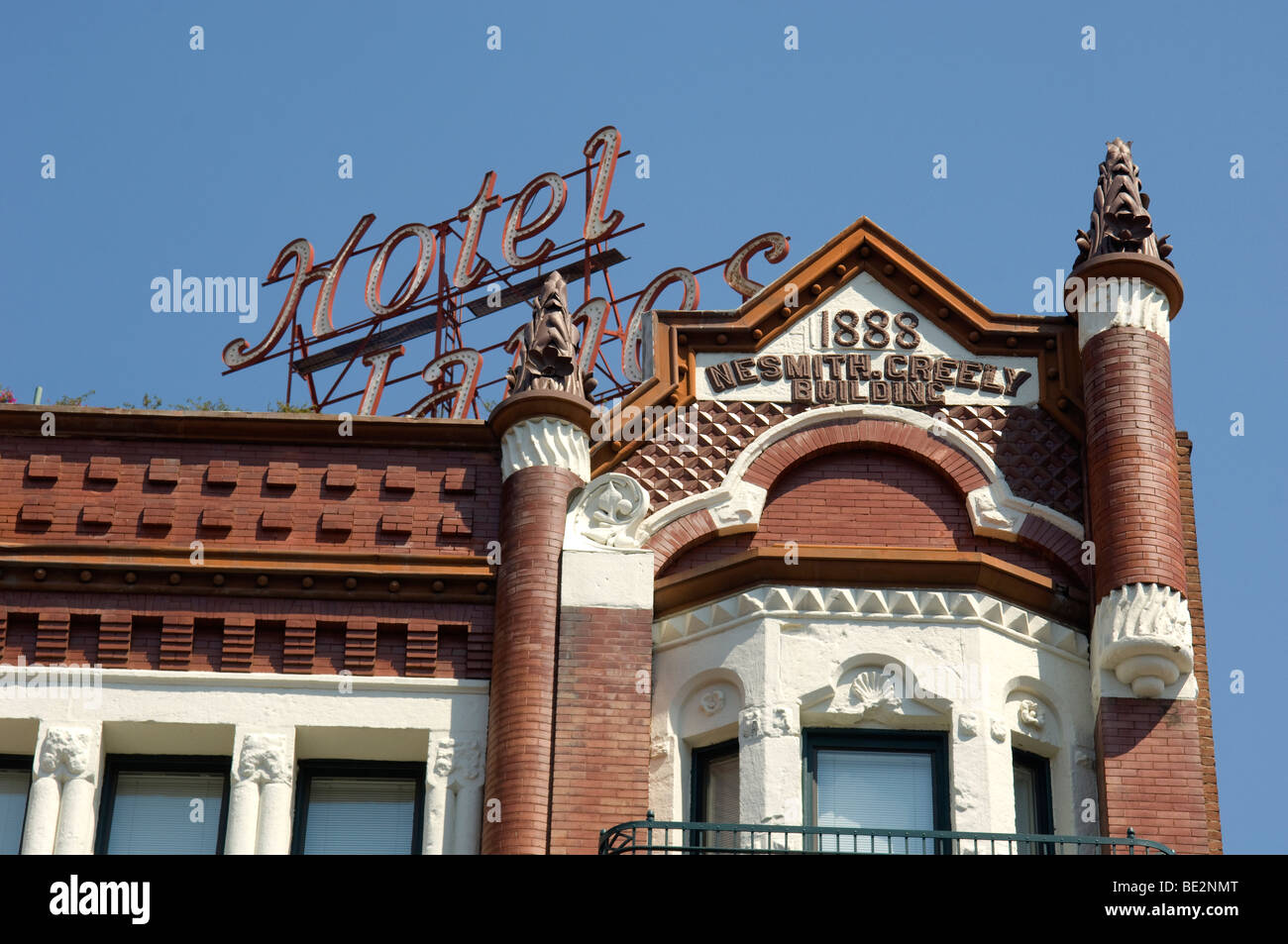 Gas Lamp District von San Diego, CA Stockfoto