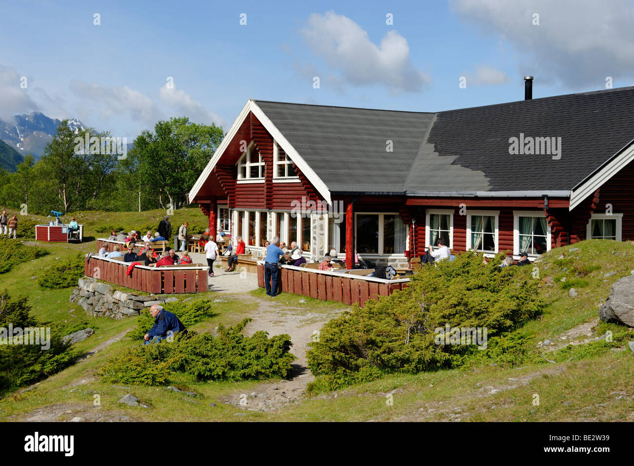 Inn der Svartisen-Gletscher, Norwegen, Skandinavien, Europa Stockfoto