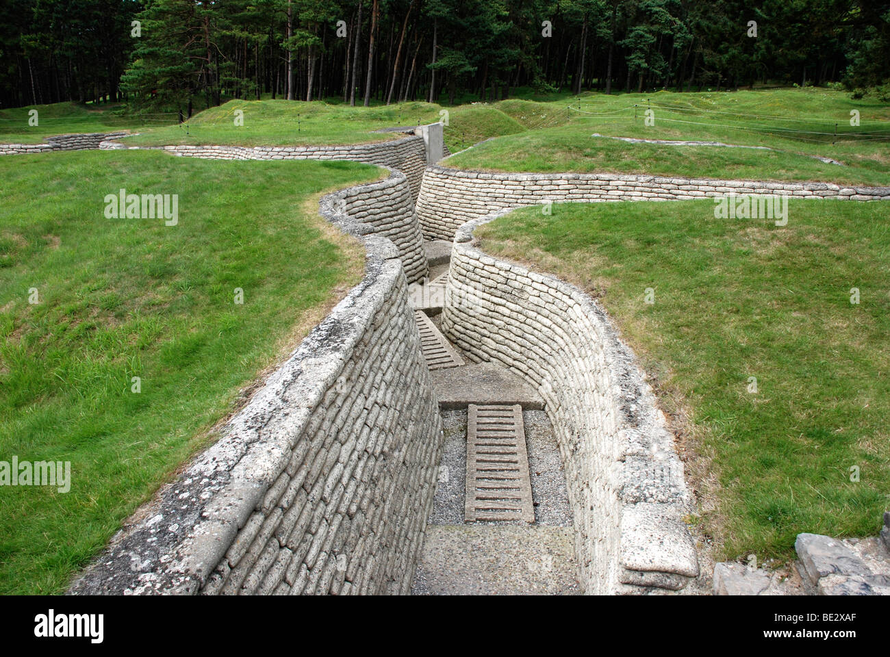 Vimy Ridge kanadischen National Vimy War Memorial Stockfoto