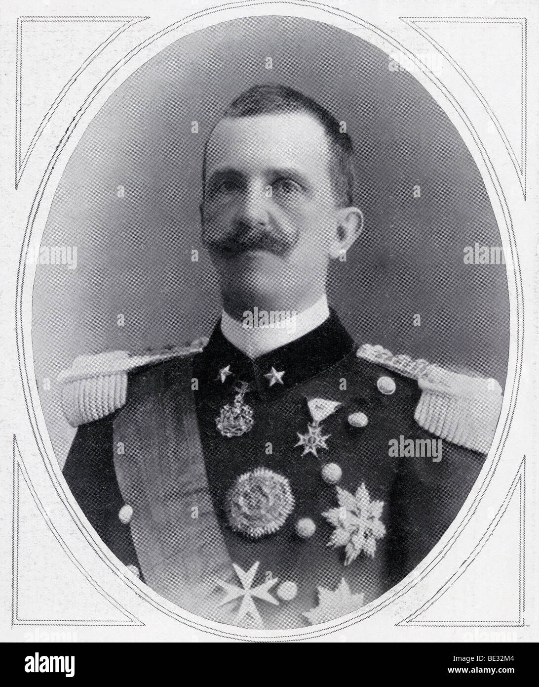 Victor Emmanuel III, 1869 bis 1947. König von Italien 1900 bis 1946, Kaiser von Äthiopien 1936 bis 1943 und König von Albanien 1939 bis 1943 Stockfoto