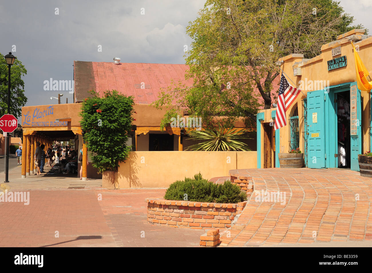 USA, Albuquerque, New Mexico - Altstadt Stockfoto
