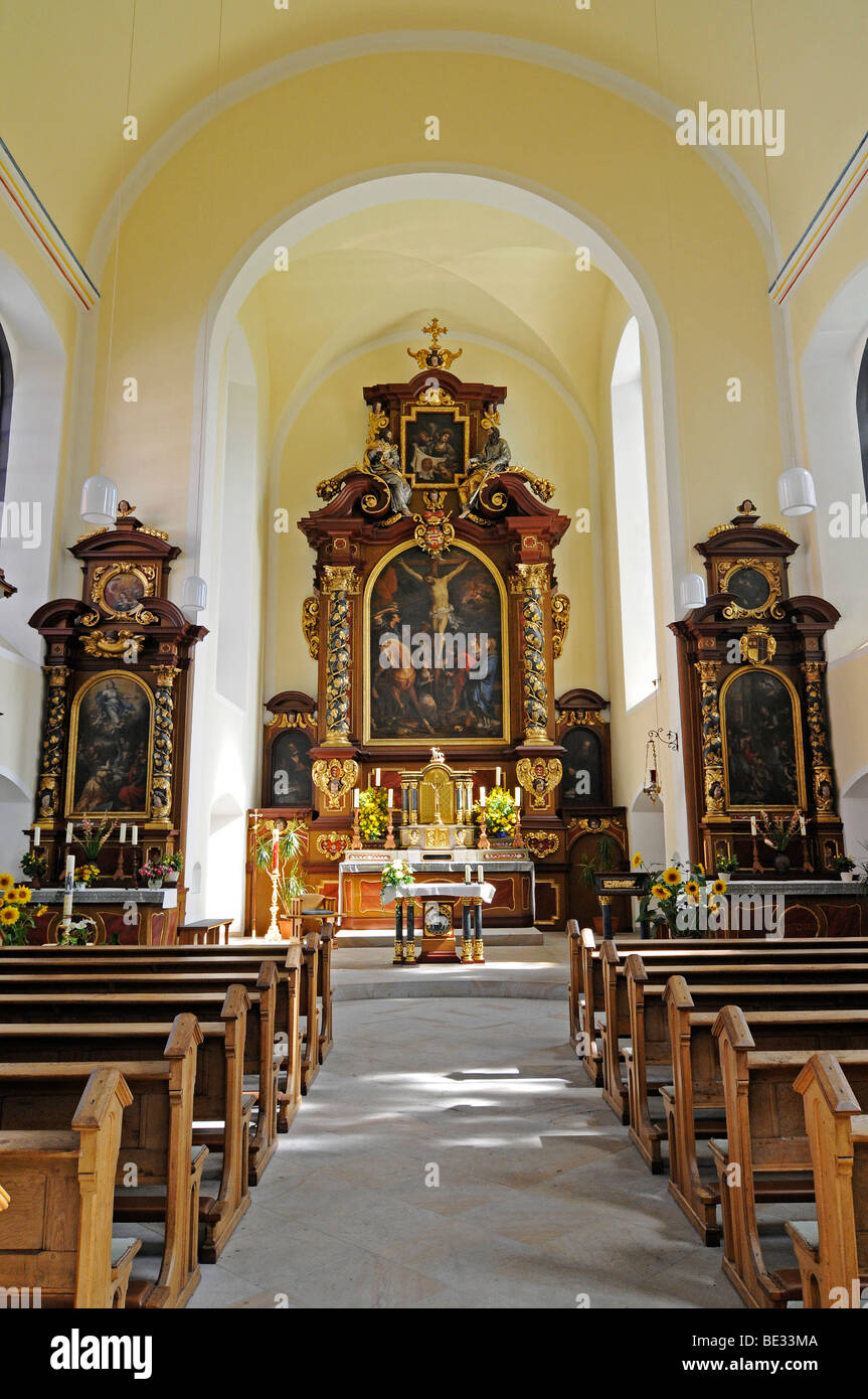 Kirche, Barock, Kapuziner, Kapuzinerkloster Kapuzinerkloster, Werne, Kreis Unna District, North Rhine-Westphalia, Germa Stockfoto
