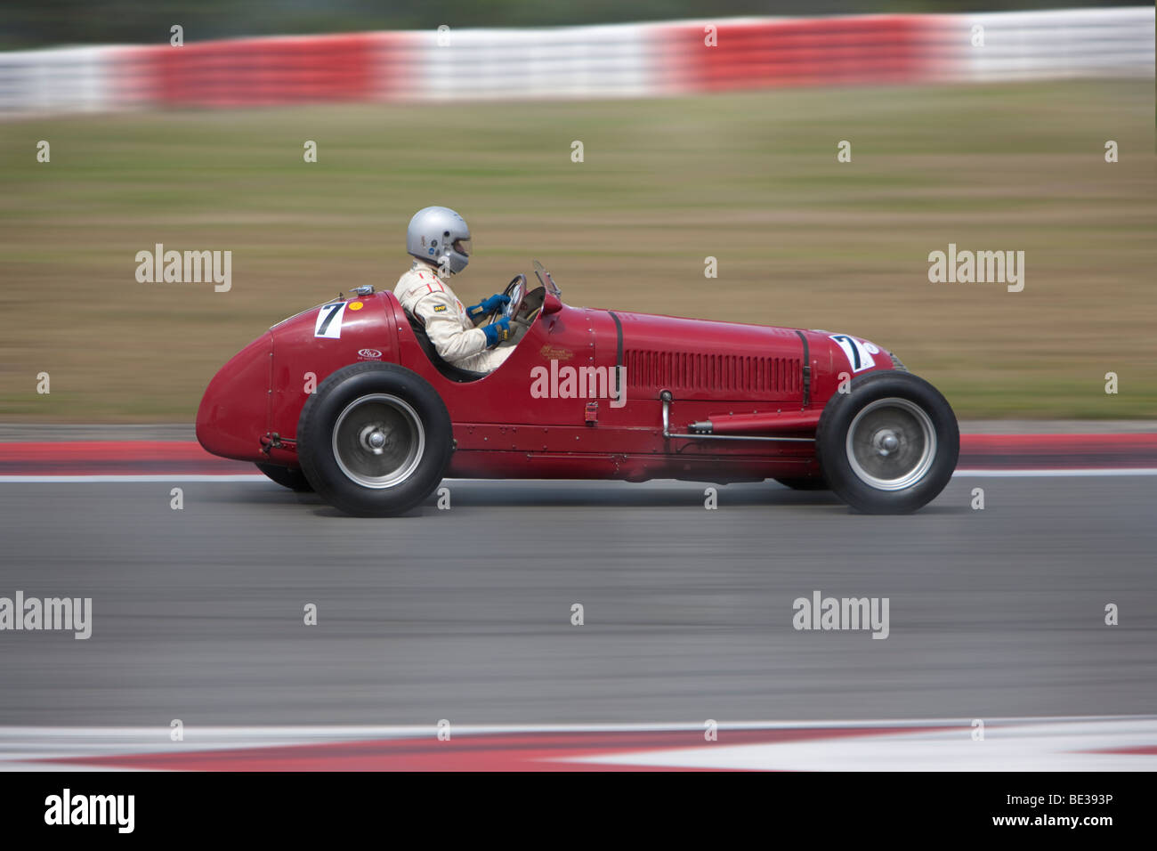 Historischen Grand-Prix-Wagen, Oldtimer Grand Prix, Nürburgring, Rheinland-Pfalz, Deutschland, Europa Stockfoto