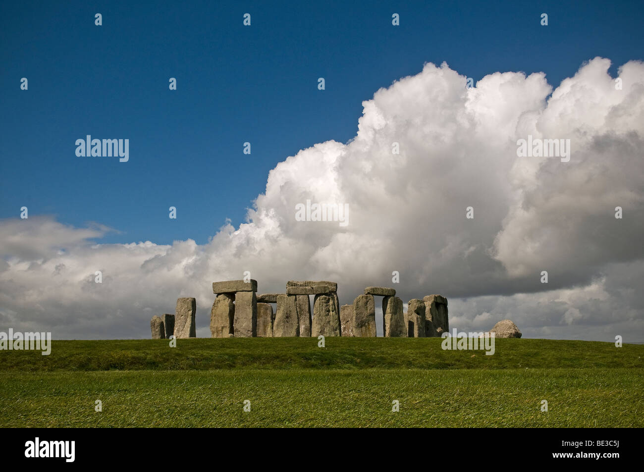 Stonehenge megalithischen Kreis, Wiltshire, UK Stockfoto