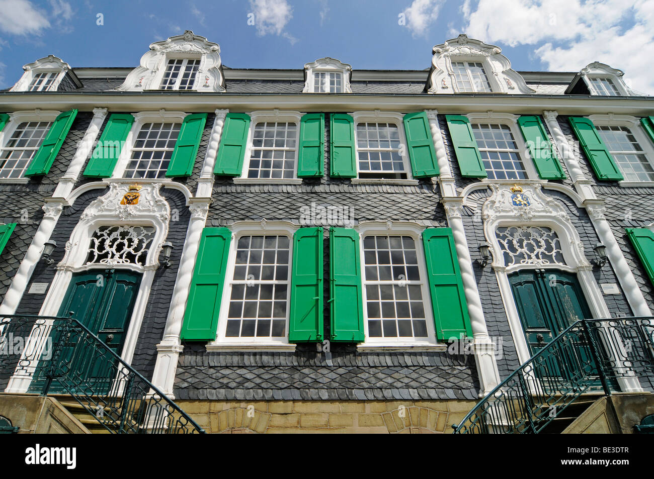 Haus Cleff Haus, Heimatmuseum Museum für Ortsgeschichte, Altstadt, Eile, Remscheid, Bergisches Land/Region, Nord Rhi Stockfoto