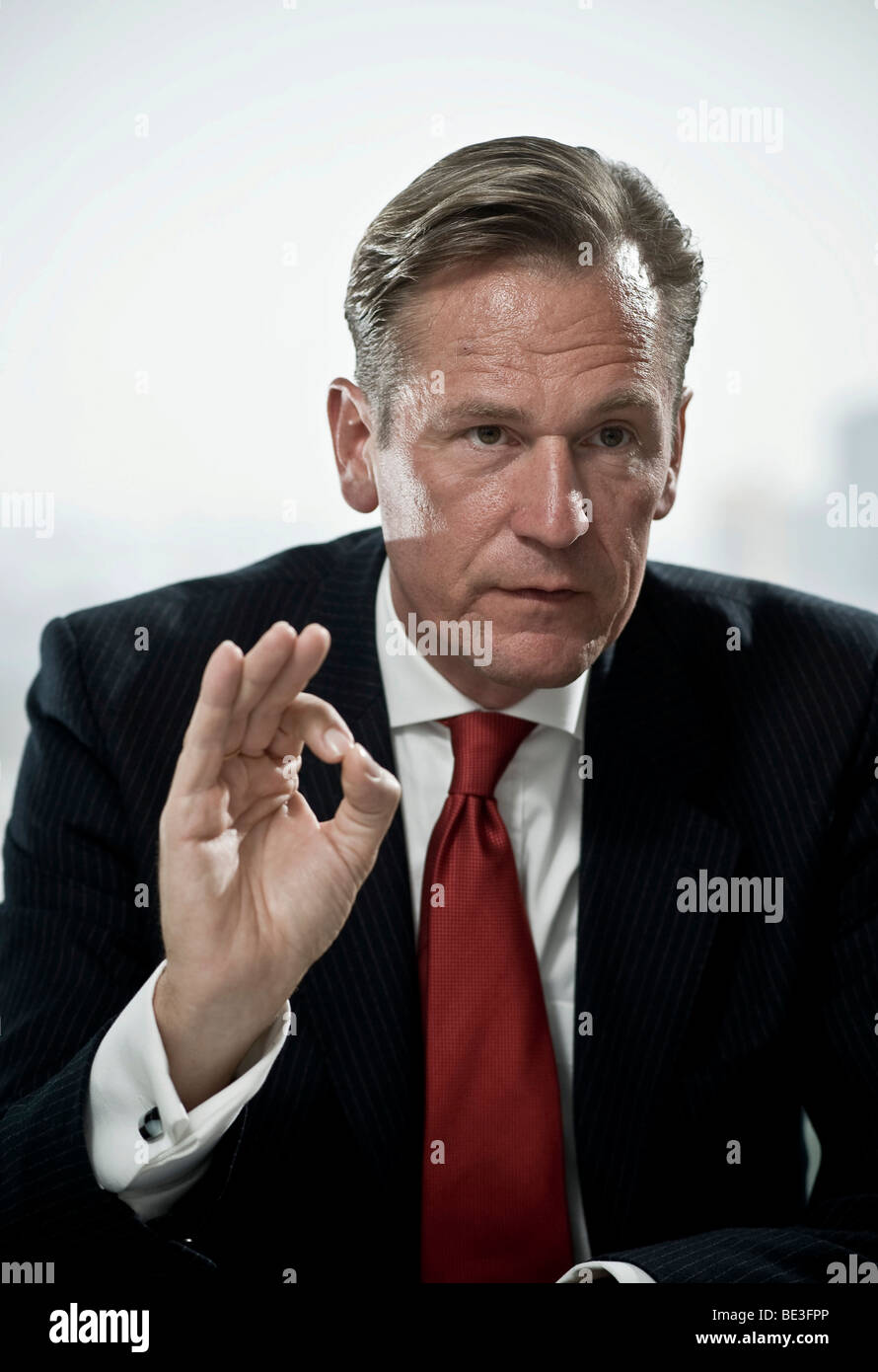 Mathias Döpfner, Vorstandsvorsitzender der Axel Springer AG, Verlag Stockfoto