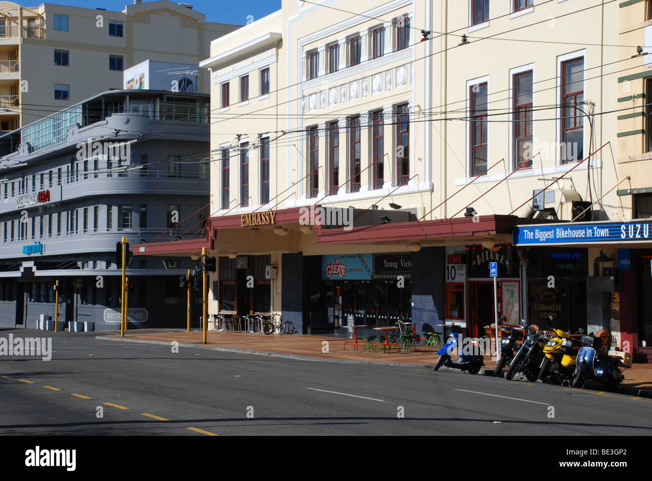 Die Embassy Theatre, Wellington Zuhause zur Premiere von The Lord of the Rings. Stockfoto