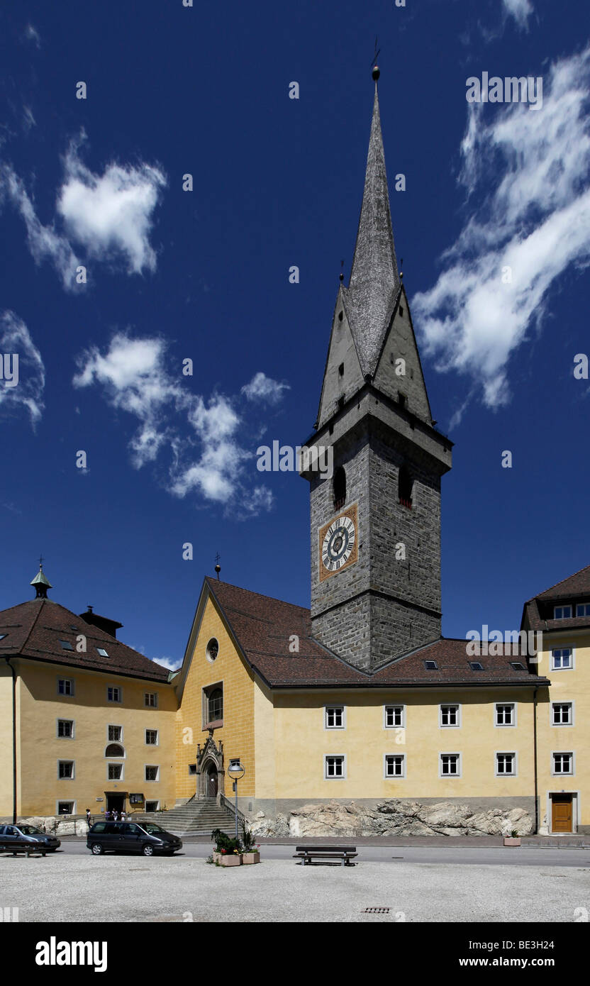 Ursulinen-Kirche und Kloster, Bruneck, Val Pusteria, Alto Adige, Italien, Europa Stockfoto