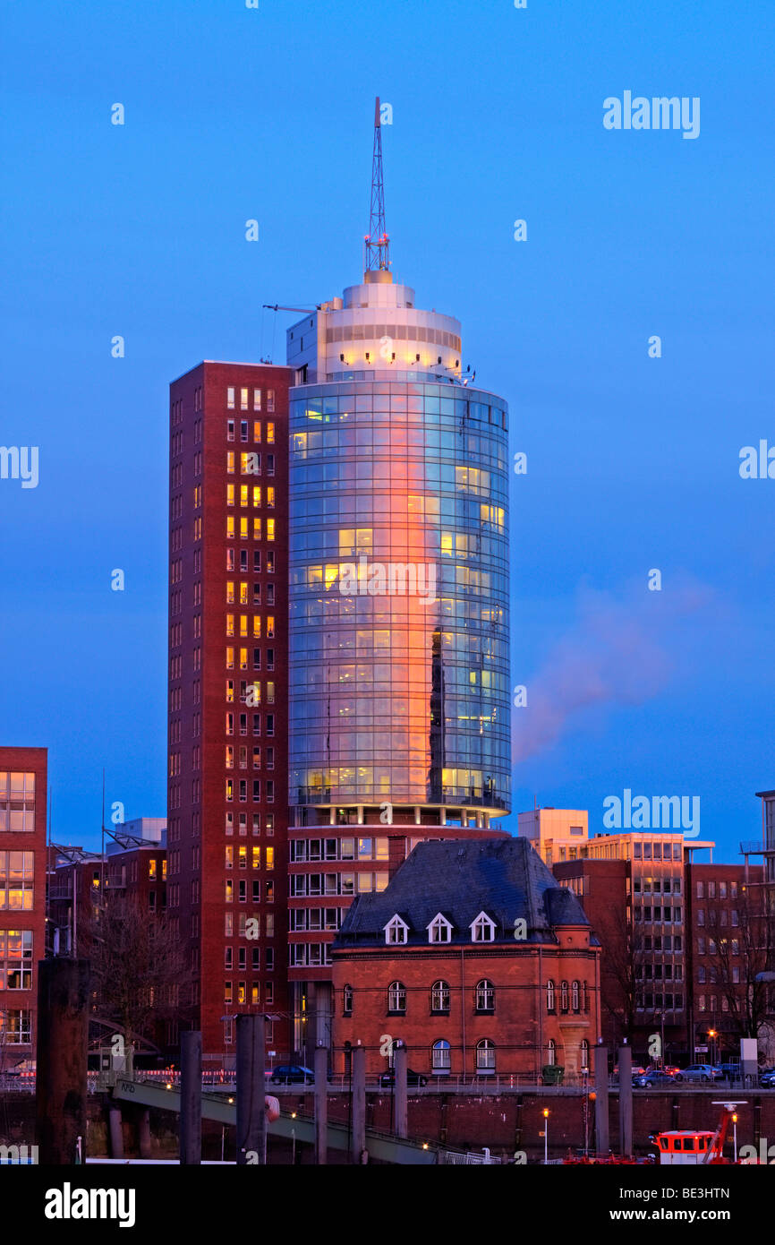 Hanseatic Trade Center / Hamburg Stockfoto