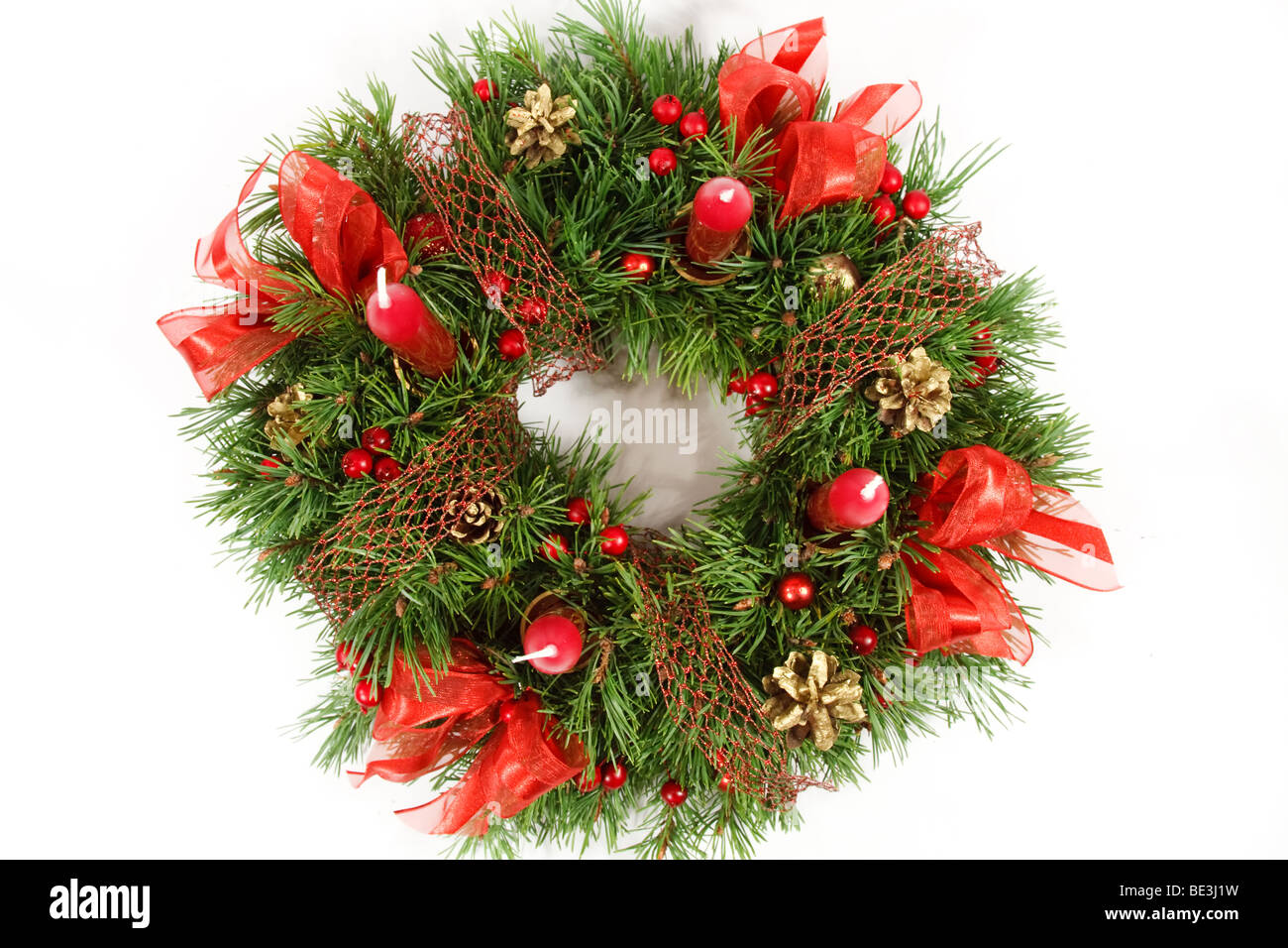 Adventskranz Stockfoto