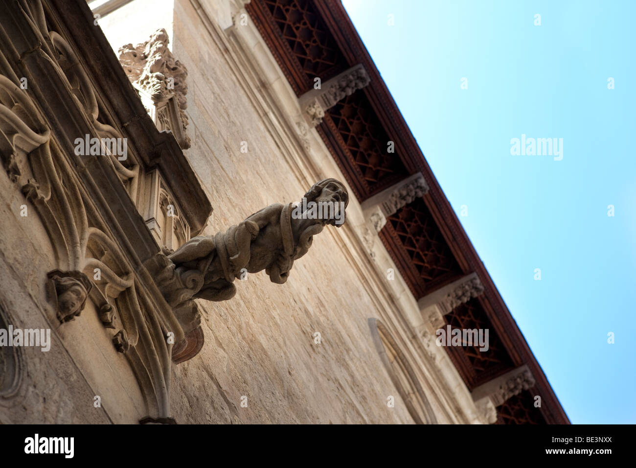 Barri Gotic (Gotisches Viertel) Barcelona, Spanien Stockfoto