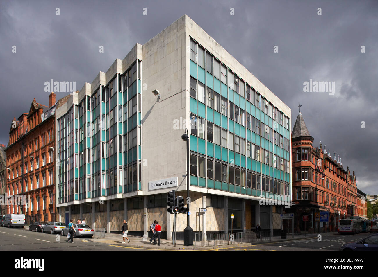 Tinlings Gebäude in Liverpool UK Stockfoto