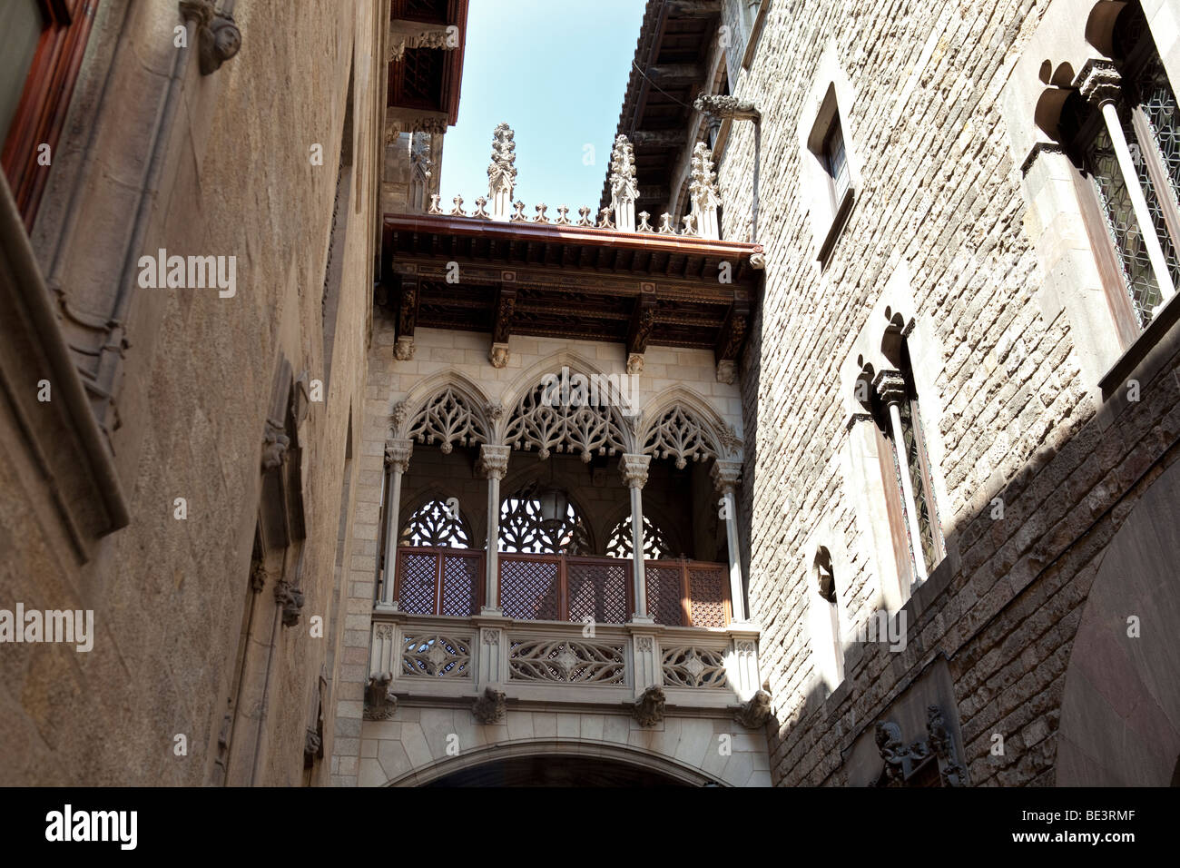 Barri Gotic (Gotisches Viertel) Barcelona, Spanien Stockfoto