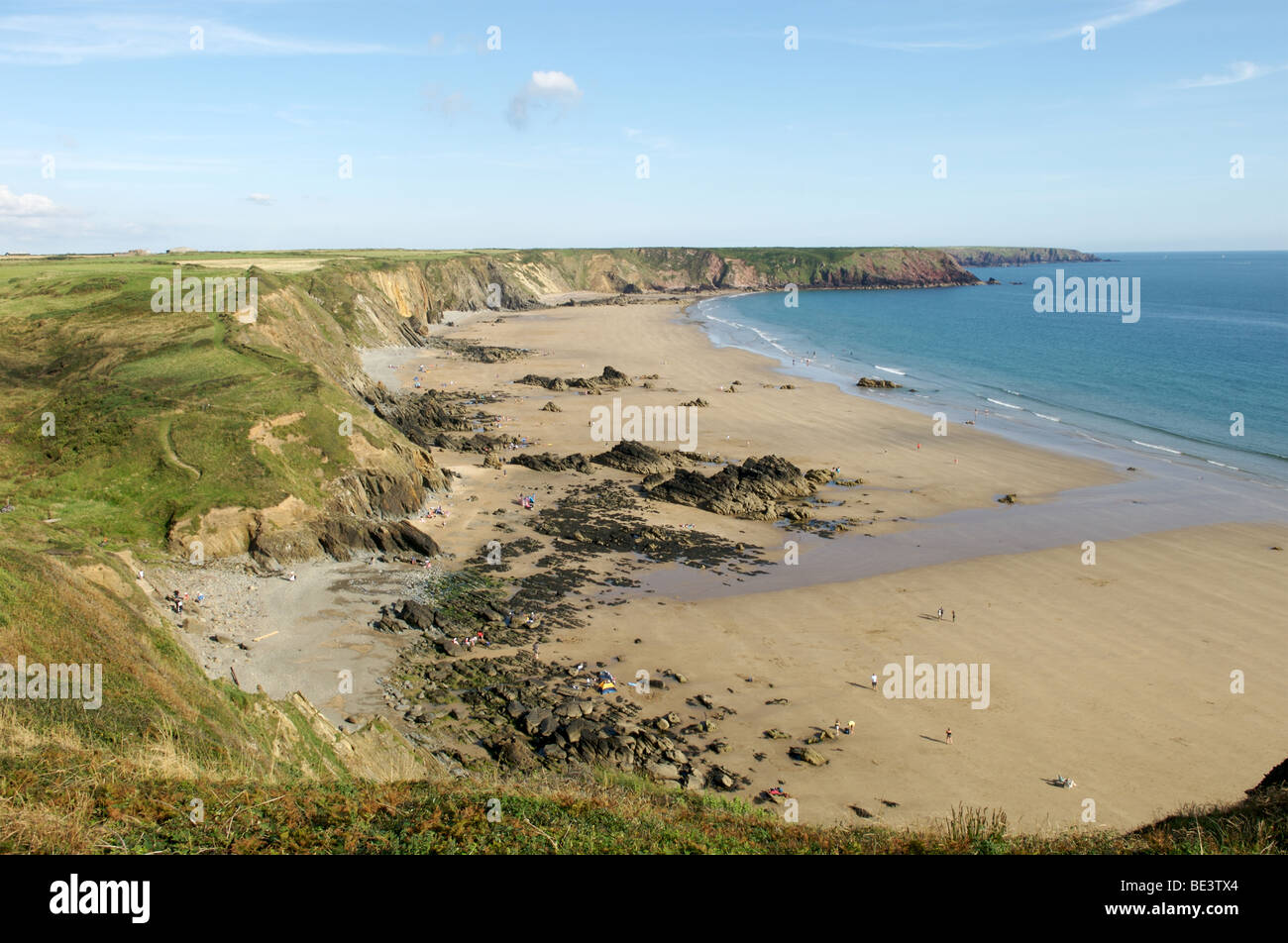 Marloes Sands in Pembrokeshire, Wales Stockfoto