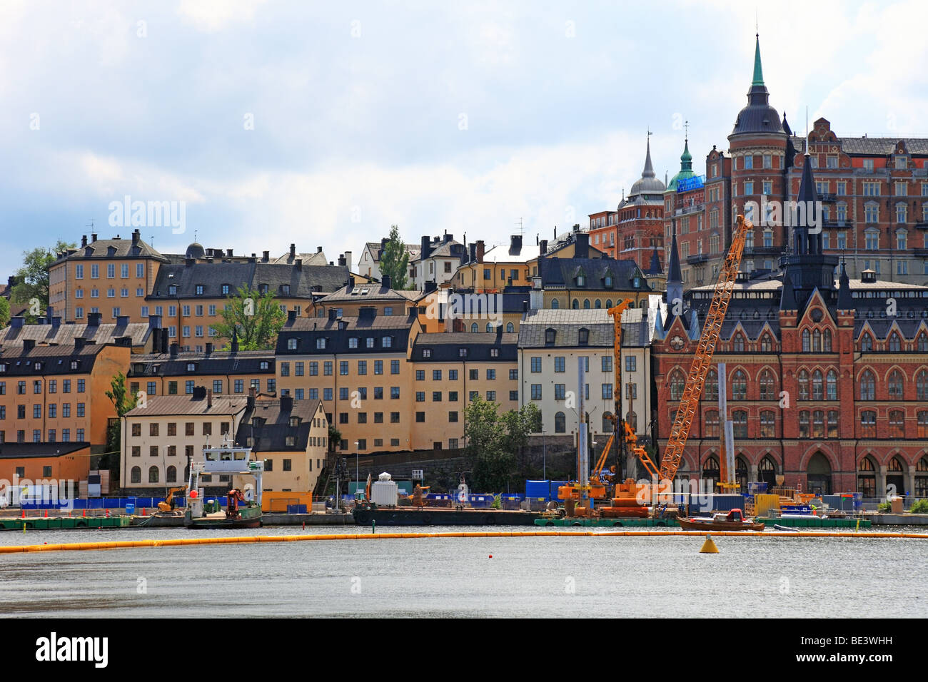 Stadtbild Ansicht von Stockholm, Schweden. Stockfoto
