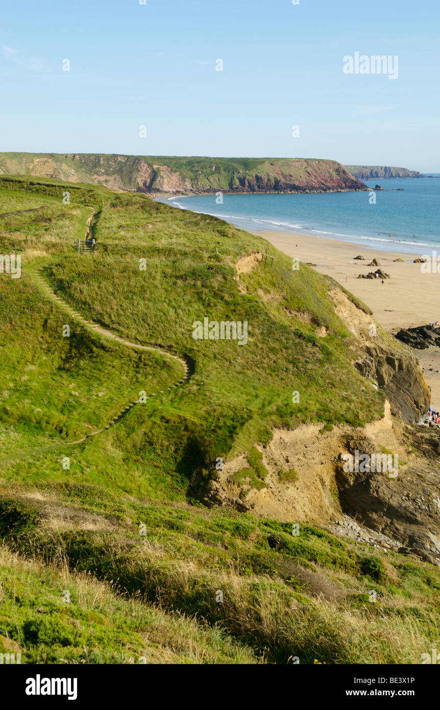 Marloes Sands in Pembrokeshire, Wales Stockfoto